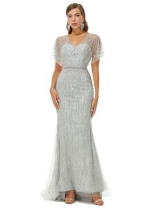 Evening Dress Light Luxury Heavy Industry Lace Elegant Texture Celebrity Style Dress ENG7513
