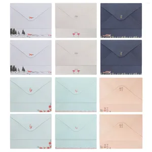 Gift Wrap 54 Pcs Business Envelopes Envelope Sleeve Letter Stationery Paper Writing Wedding Wrapping