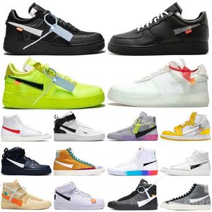 Authentic 1 Low Light Green Spark Scarpe da corsa Metallic Silver Off Lemonade Gold MCA Blu MoMA Volt Sneakers Nero Bianco Uomo Donna Scarpe 36-47