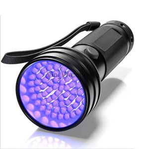 Torches LED purple light flashlight UV ultraviolet household flashlight HKD230902