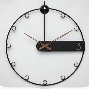 Wanduhren nordische coole Uhr einzigartiger leerer Rahmen stilvolle moderne Kunst eleganter Eisen lustiger Relojaer Cute Room Decor Dekor