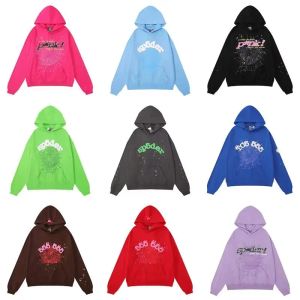 2023New Spider Hoodie Pink Spider Hoodie Young Thug Sp5der Hoodie Tracksuit 555555 Homens Mulheres Hoodie Web Jacket Moletom Spider 555 Spider Hoodie LPM