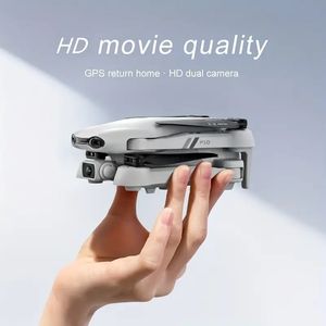 1pc F10 Remote Control HD Dual Camera GPS High Precision Positioning Drone With Dual/Three Batteries, Optical Flow/GPS Dual Positioning, 78740.16inch Flight Distance