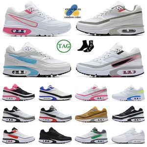 Designer OG BW Running Shoes For Mens Womens Low Sneakers Black Lyon White Pure Platinum Persian Violet Los Angeles Beijing Jogging Outdoor Trainers