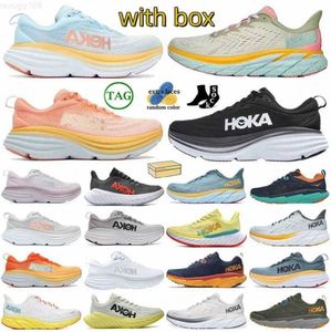 Hokas Hoka One Shoes Womens Bondi G Clifton 9 무료 사람들 여성 흰색 달걀 노그 변속 모래 트리플 흑해 운동 골든 코스트 665ess