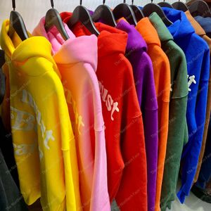 Moda Erkekler Hoodie Kaktüs Bitki Pire CPFM tekrar doğmalı Hoodie West Jerry Mektup Baskılı Yüksek Sokak Hip Hop Hoodies 12 Renkli Kapüşonlu Sweatshirt Hoodie