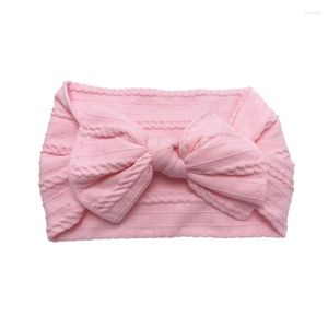 Hair Accessories 1pcs Born Bow Headband For Girl Corduroy Head Band Thin Nylon Headwear Pography Props Toddler 0-3Years
