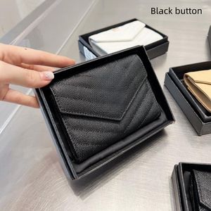 Designer plånbok CC Bag Card Holder Purse Key Pouch Magnetic Hasp Womens Plånbok Klaffmynt Purväska liten lyxig plånbok Zippy plånbok söta väskor