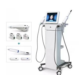 Professionell 2 i 1 Anti-Wrinkle Ultrasonia Skin Rejuvenation Hifu Machine Face Body Massager Beauty Salon Equipment