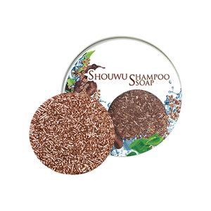 atacado Polygonum multiflorum sabonete shampoo para cabelo shouwu shampoo sabonete