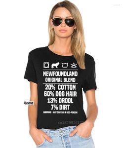 Men's T Shirts Funny Original Blend Foundland T-Shirt Dog Gift Black For Men-Women Cotton Customize Tee Shirt