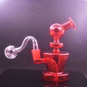 1set cam yağ brülör bong sigara içme balmumu yağı dab teçhizat fahişeler cam beher bong dabber heady küçük fıskık harsiler ile erkek yağ brülör boru