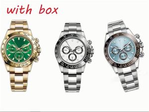 Mens 럭셔리 시계 디자이너 시계 자동 운동 시계 세라믹 시계 패션 스테인리스 스틸 발광 사파이어 손목 시계 아주 좋은 선물