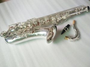 Gümüş Tenor Saksafon YTS-875EX Model Yüksek kaliteli müzik aleti B-FLAS Profesyonel saksafon vaka aksesuar