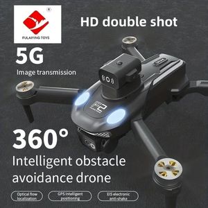 2023 F2-5G Kızılötesi Engeli Kaçınma ile Fırçasız GPS drone, 90 ﾰ Elektrik Ayarı HD Hava Kamerası: Ön lens HD, 110 'Geniş Açılı Atış, GPS Konumlandırma