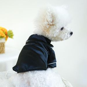 Hundkläder pajamas skjortor kläder bekväma husdjurskläder mode fasta färg hundar kawaii mjuk t -shirt kostym vår sommar grossist