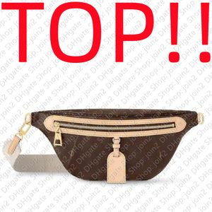 أكياس الخصر أعلى. M46784 High Rise Bum Designer Canvas Lady Handbag Presh Hobo Satchel Clutch Tote Coreal Bag Mini Pochette Accessoires