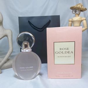 Perfume clásico para mujer ROSE GOLDEA Desodorante antitranspirante en aerosol EDT 75 ML Colonia natural para damas Fragancia de larga duración para regalo 2.5 FL.OZ EAU DE TOILETTE