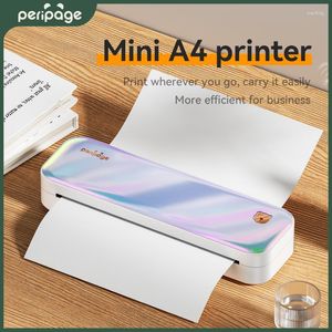 Peripage A40 stampante portatile A4 carta mini stampante termica wireless senza inchiostro Bluetooth per uso ufficio documenti telefonici