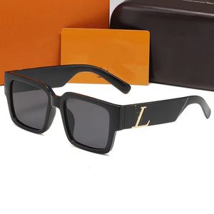 Classic Attitude Sonnenbrillen für Männer und Frauen, quadratischer Rahmen, V-Designer-Sonnenbrille, Unisex, UV400-Schutz, vergoldete Brillengestelle, Brillen-Lunettes, werden mit Box geliefert