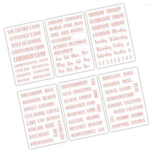 Cadeauverpakking Kleine etiketten Budget Compact Huishoudelijke sticker Etiketteringsaccessoire Home Classificatie