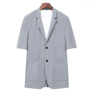 Ternos masculinos 6509-adequado outono 2023 jaqueta emagrecimento tendência lazer estilo britânico modelo fino