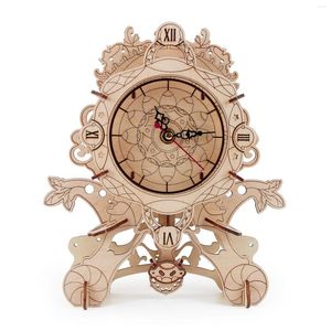 Tischuhren Holz Vintage Nachttisch Kleine Uhr Nette Retro Desktop Home Elektronische Sveglia Da Comodino Schreibtisch Uhr Holz EA60ZZ