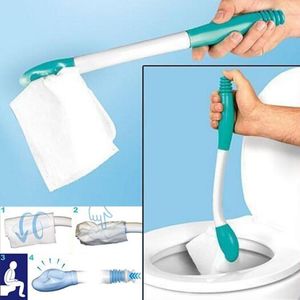 Bath Accessory Set Obese Disability Wiper Mobility Bottom Toilet Aid Elderly Bathroom Products