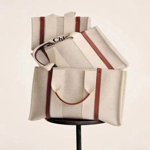 tote bag crossbody designer bags luxurys handbags shoulder bags Luxurys WOODY Beach Shopping Bag Womens duffel wallet Canvas large lady bags pochette linen Purses