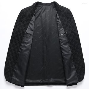 メンズスーツスーツレター2023春と秋の多用途のカジュアルレトロレトロな韓国スタイルのトレンディコートジャケット