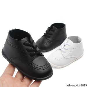 Sapatos de bebê outono/primavera recém-nascidos meninos meninas sapatos de criança couro pu mocassins de borracha tênis casuais 0-18m