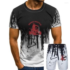 Tute da uomo Stampa in cotone Uomo Estate O-Collo Unisex Quad Bike Freestyler T-shirt Race Atv Dirt Trail 125cc Tee Shirt