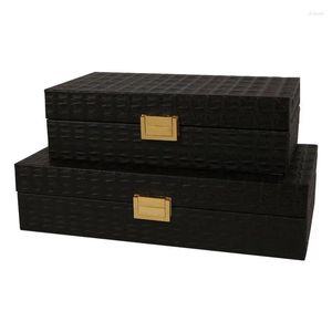 Schmuckbeutel Kleine Box Für Frauen Luxus Leder Halskette Armband Ohrringe Boxen Organizer Ring Display Zubehör Lagerung