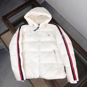 2023 Homens de inverno para baixo jaquetas real coiote pele designer homme puffer ao ar livre blusão jassen fourrure manteau jaqueta casaco hiver parka preto e branco zh7y