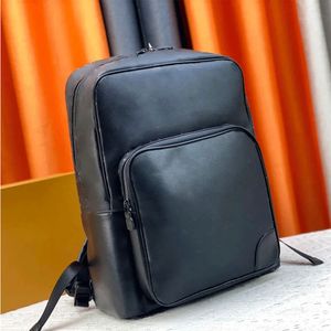 Luksusowy projektant Dean Backpack Torba podróżna duża torebka Macassar na płótnie plecak męski designerski plecak skórzana skóra swoboda hurtowa