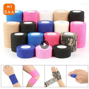 Motorrad Rüstung Sport Selbstklebende Elastische Bandage Bunte Wrap Band Hansaplast Für Knie Unterstützung Pads Finger Knöchel Palm Schulter