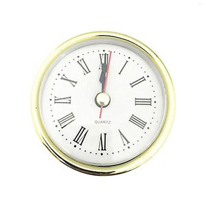 Wall Clocks 90mm/65mm Automatic Classic Quartz Movement Round Shape Home Silent Accurate Universal Clock Head Insert Plastic DIY Decor