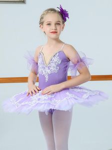 Stage Wear Blue Professional Ballet Tutu Dress Child Pink Princess Ballerina Brithday Party Dance Costume Kids Girls
