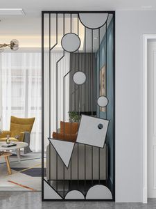 Oda bölücüler özel nordic küçük apartman ışık lüks yaratıcı bölme yaşam kanepe dekoratif ekran metal sundurma yanında