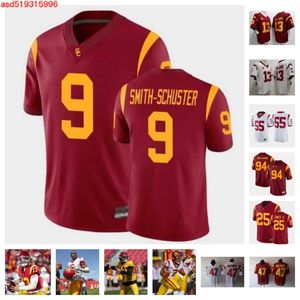 Usc Trojans Camisa De Futebol 34 Braylan Shelby 58 Solomon Tuliaupupu 23 Tre'quon Fegans 57 Justin Dedich 25 Tackett Curtis 6 Jones