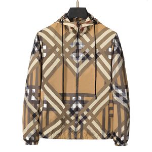 giacche impermeabili firmate da uomo cappotto lettera cerniera bomber con cappuccio giacca a vento Moda donna streetwear sportivo casual antivento Giacca di alta qualità