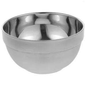 Bowls Stainless Steel Rice Bowl Multipurpose Salad Fruit Large Prep Cooking Metal Kitchen Utensil Mixing Pot