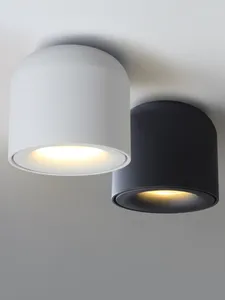 Luzes de teto Superfície montada LED Spot de luz para sala de estar Quarto Cozinha Corredor Lâmpada AC 90V-260V