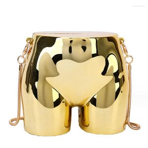 Evening Bags Design Acrylic Chain Bag Crossbody Mini Handbag Type Of Bouncing Earphone Mouth Red