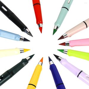 Teknik Evig blyertspenna Unlimited Writing No Ink Pen for Art Sketch Stationery Kawaii School Supplies Pencils