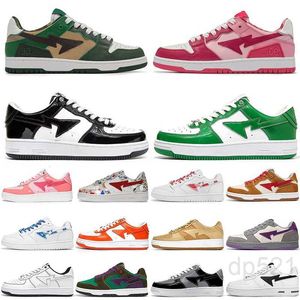 Scarpe da corsa da uomo Sk8 Sta Sk8 Designer Camo Nero Bianco Verde Rosso Arancione Camouflage Uomo Donna Scarpe da ginnastica sportive Scarpe da ginnastica classiche con plateau e calzini