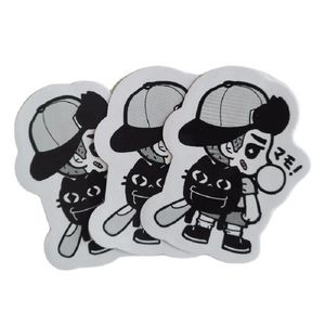 Ingen MOQ Anpassad lim etikett Cartoon Design UV Die Cut Sticker Printing Waterproof PVC Vinyl Stickers med fabrikspris