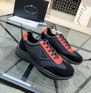 luxury brand Sneakers America Shoes cup Men's Comfort Mesh Sports Casual Chunky Rubber Lug Sole Fabric Outdoor Trainers Discount Footwear EU 38-46