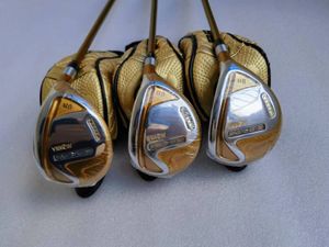 Helt nya Golf Clubs 4-stjärniga Honma Beres U-07 Hybrids 19/22/25 Degrees R/S/SR flex grafitaxel med huvudskydd