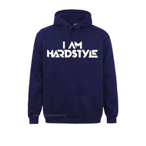 Men's Hoodies Sweatshirts I Am Hardstyle Men Women Music Defqon Hardcore Dance Dj Techno Club Party Edm Pullover Hoodie Premium Cotton Tops LST230902